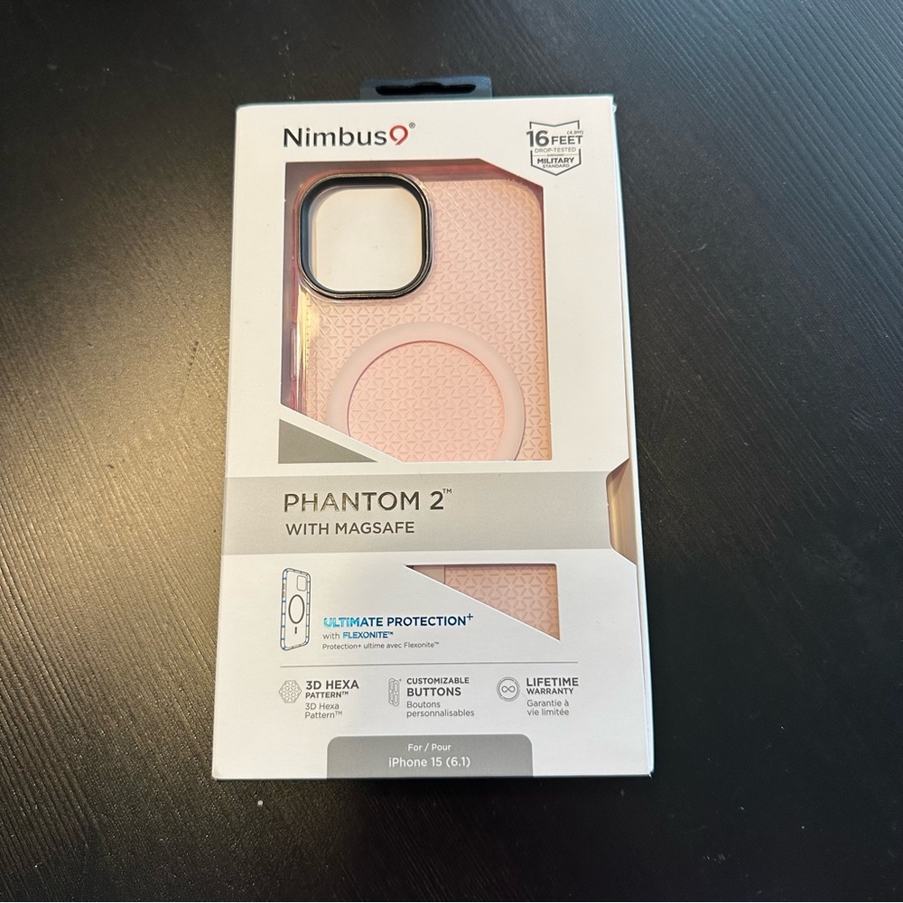 Phantom 2 Pink Case for iPhone 15 (6.1")